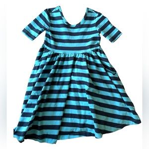Hanna Andersson Striped Twirl Dress – Size 4 (100 cm)